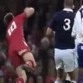 Brutal Illegal Hit During Rugby Game