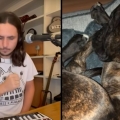 Hilarious song featuring snoring pooch