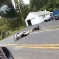  Double Motorcycle Crash With An Epic Ending