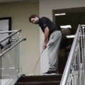 Amazing Office Golf Putt