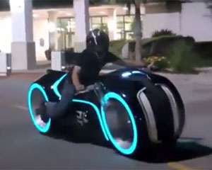 Thumb for Electric Tron Lightcycle is Street Legal