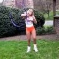 Hooters Girl Can Hula Hoop 