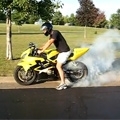 Motorcycle Burnout 