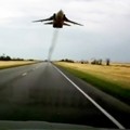 Fighter Jet Flying Very Low 