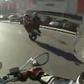 Two Douchebag Bikers Wipeout 
