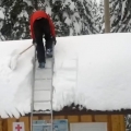 How Not To Clear Snow Off Your Roof