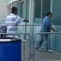 Guy Messes With The Wrong Door