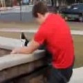 Parkour Wall Jump Ends Painfully