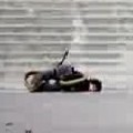 Dude On BMX Knocks Himself Out Cold