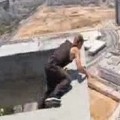Backflip On Top Of 40 Story Building