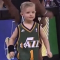 5-Year-Old  Plays for Utah Jazz