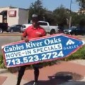 Best Sign Spinner You Will Ever See