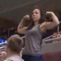 Woman Shows Up Meathead on Flex Cam