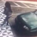 Woman Learns The Hard Way Not To Sit On Cars
