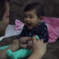 Thumb for Adorable Toddler Having Fun With Dad