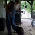 Hillbilly Dances with A Raccoon 