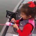 Little Girl Catches Huge Bass