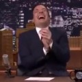 Jimmy Fallon Fake Laughing and Clapping