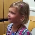 Little Girl Hears Her Voice For The First Time
