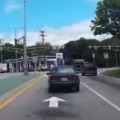Extremely Bad Driver Causes An Accident