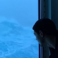 Cruise Ship in a Storm