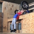 6 Year Old Kid Lands a Backflip on His Bike  