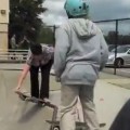 Drunk Mom Embarrasses Son At Skatepark