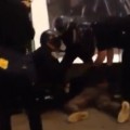 San Francisco Cop Gets Hit By Barricade
