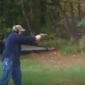 Man Almost Kills Himself Shooting Gun