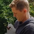 Thumb for Same chicken greets this guy every day with a hug