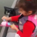  Little Girl Catches Huge Bass With Her Barbie Fishing Pole