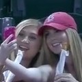 Sorority Sisters At A Baseball Game