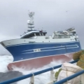 Thumb for Fishing Trawler in Rough Seas and Massive Waves