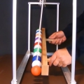 Mesmerizing DIY pendulum wave machine