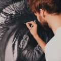 Unbelievable pencil drawing of an eyeball