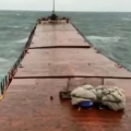 Thumb for Ship breaks and sinks into ocean