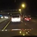  Jeep Crashes Into Barrier And Goes Flying