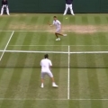 Wimbledon doubles match gets out of control