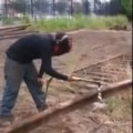 Cutting Railroad Track Can Be Dangerous