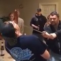 Drunk Idiot Chops Off His Friend's Nose