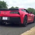 Guy Crashes His Brand New Corvette
