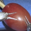 Precision surgery on a grape