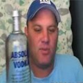 Crazy Guy Downs Bottle Of Vodka