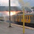 Train Shoots Sparks